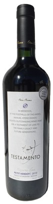 Testamento Reserve Petit Verdot