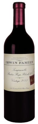Irwin Family Tempranillo Sierra Foothills Piedra Roja